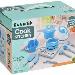 Blue Toys Παιδική Εστία Κουζίνας Με Κουζινικά Και Αξεσουάρ (MKL422456)