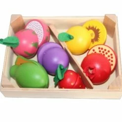 Blue Toys Κουζινικά Ξύλινα Φρούτα (MKN081534)