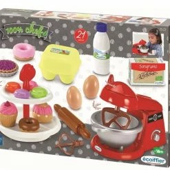 Ecoiffier Κουζινικά Σετ Ζαχαροπλαστικής 21τμχ (2522)