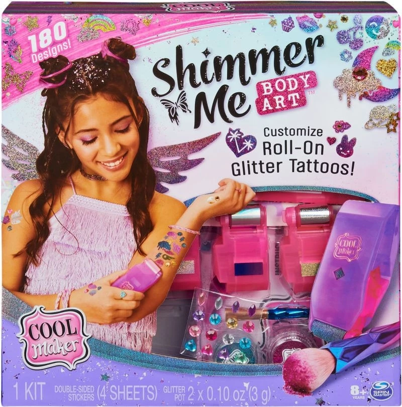 Spin Master Cool Maker Shimmer Me Body Art Σούπερ Tattoo (6061176) - Image 6