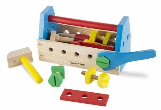 Melissa & Doug Παιδική Εργαλειοθήκη Ξύλινη με Βίδες (10494)