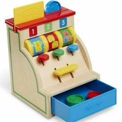 Melissa & Doug Ξύλινη Ταμειακή Μηχανή (13378)