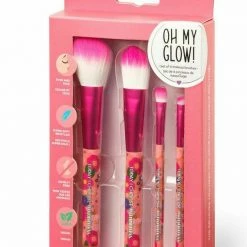 Legami Σετ 4 Πινέλα Oh My Glow!- Brushes- Flowers (MUBS0002)