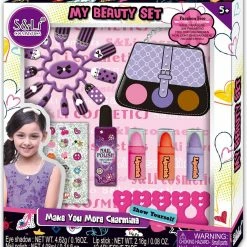 Blue Toys Σετ Ομορφιάς Με Κραγιόν, Σκιές Και Νύχια (MKN282891)