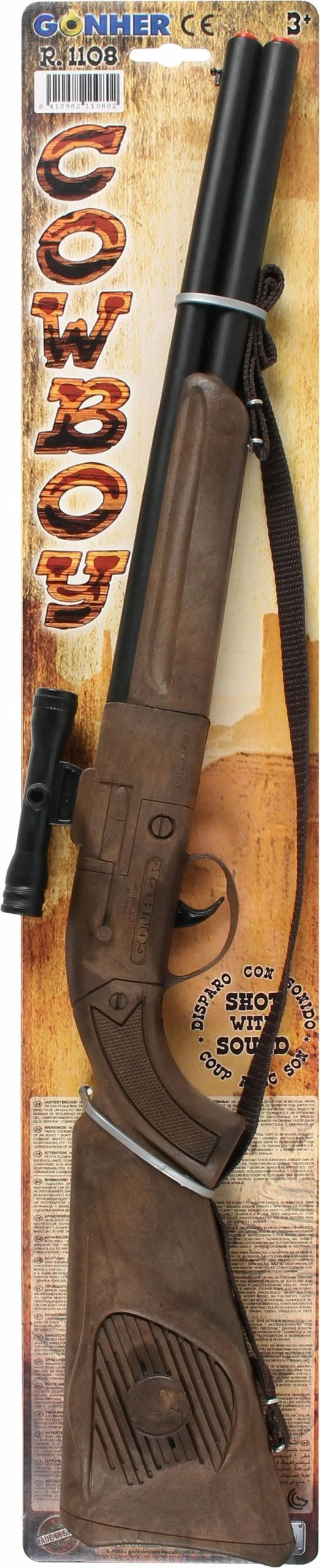 Οπλα Gonher Cowboy Με Ηχο-Rifle Sound (1108/0) - Image 3