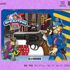 Οπλα Gonher Σετ Police Shooting Gallery (906/0)