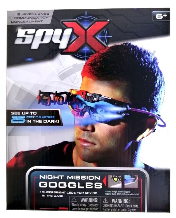 Just Toys Γυαλια Spy 2X Night Mission Goggles Klein (10400) - Image 2