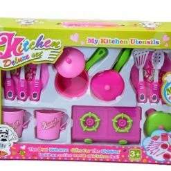 Blue Toys Σετ Κουζινικα My Kitchen Utensils-Mini Cooking World (MKF290991)