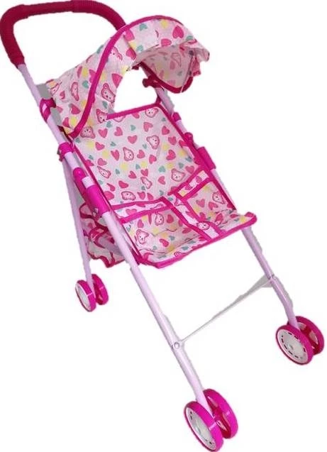 Blue Toys Καροτσι Μωρου Μεταλλικο Με Τεντα Σε Διαφορα Σχεδια (MKF669837)