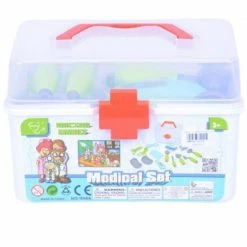 Blue Toys Εργαλεια Ιατρικα Βαλιτσακι Doctor Family Oem (MKG418529)