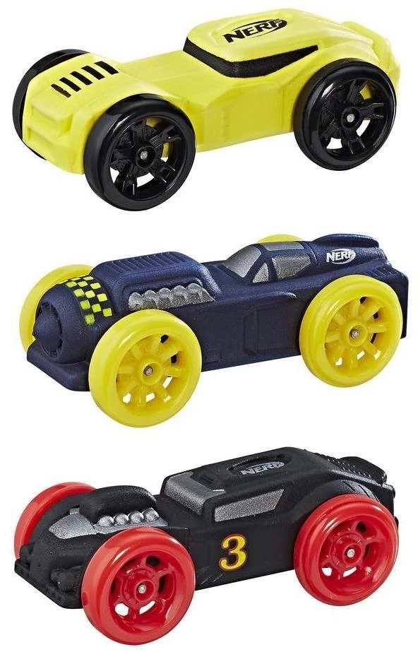 Hasbro Nerf Nitro Foam Car 3Pack – 3 Αφρωδες Αυτοκινητακια Σε Διαφορα Σχεδια (C0774) - Image 3