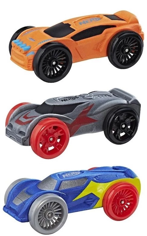 Hasbro Nerf Nitro Foam Car 3Pack – 3 Αφρωδες Αυτοκινητακια Σε Διαφορα Σχεδια (C0774) - Image 4