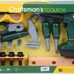 Blue Toys Εργαλεια Playset Craftsman’S Toolbox (MKI998324)