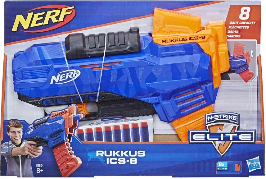 Hasbro Nerf N-Strike Elite Rukkus Ics-8 (E2654) - Image 2