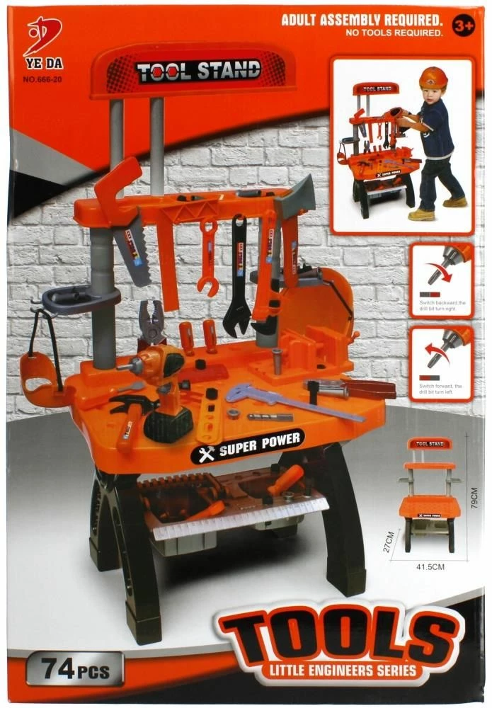 Blue Toys Playset Παγκος Εργασιας Με Εργαλεια (MKJ956842) - Image 6