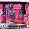 Blue Toys Σετ Ομορφιας Girls Fashion Με Πιστολακι Για Μαλλια Και Σιδερο Ισιωματος Με Ηχο Και Φως (MKJ747781)
