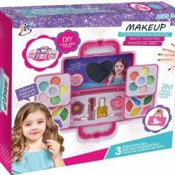 Blue Toys Σετ Ομορφιας Make Up Set 3 In 1 Βαλιτσακι (MKK098862)