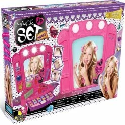 Blue Toys Σετ Ομορφιας Make Up Set Beauty Με Φωτιζομενο Καθρεπτη (MKK098916)