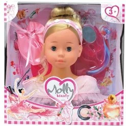 Just Toys Κουκλα Moly Μπαλαρινα Κεφαλι Ομορφιας (BD1366)