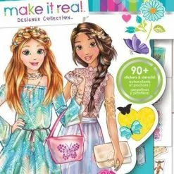 Make It Real – Fashion Design Sketchbook:Blooming Creativity (3202)