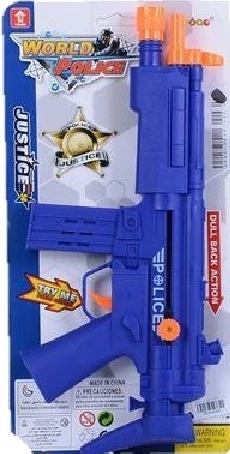 Blue Toys Καραμπίνα Police Mε Ήχο (MKI948365)