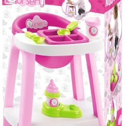 Ecoiffier Καρεκλάκι Φαγητού Κούκλας Με Αξεσουάρ (2876)