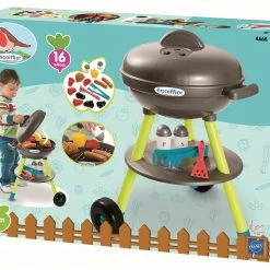 Ecoiffier Barbeque Charcoal Σετ 16 Τεμαχίων (4668)