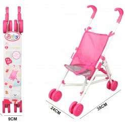 Blue Toys Παιδικό Καροτσάκι Μωρού Με Σχέδια (MKL411116)