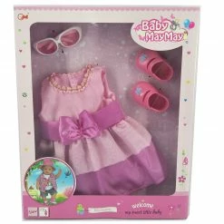 Blue Toys Baby May May Σετ Φόρεμα Με Παπούτσια Κούκλας (MKL412178)