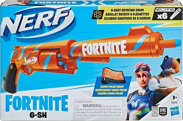 Hasbro Nerf Fortnite Six Shot (F2678)